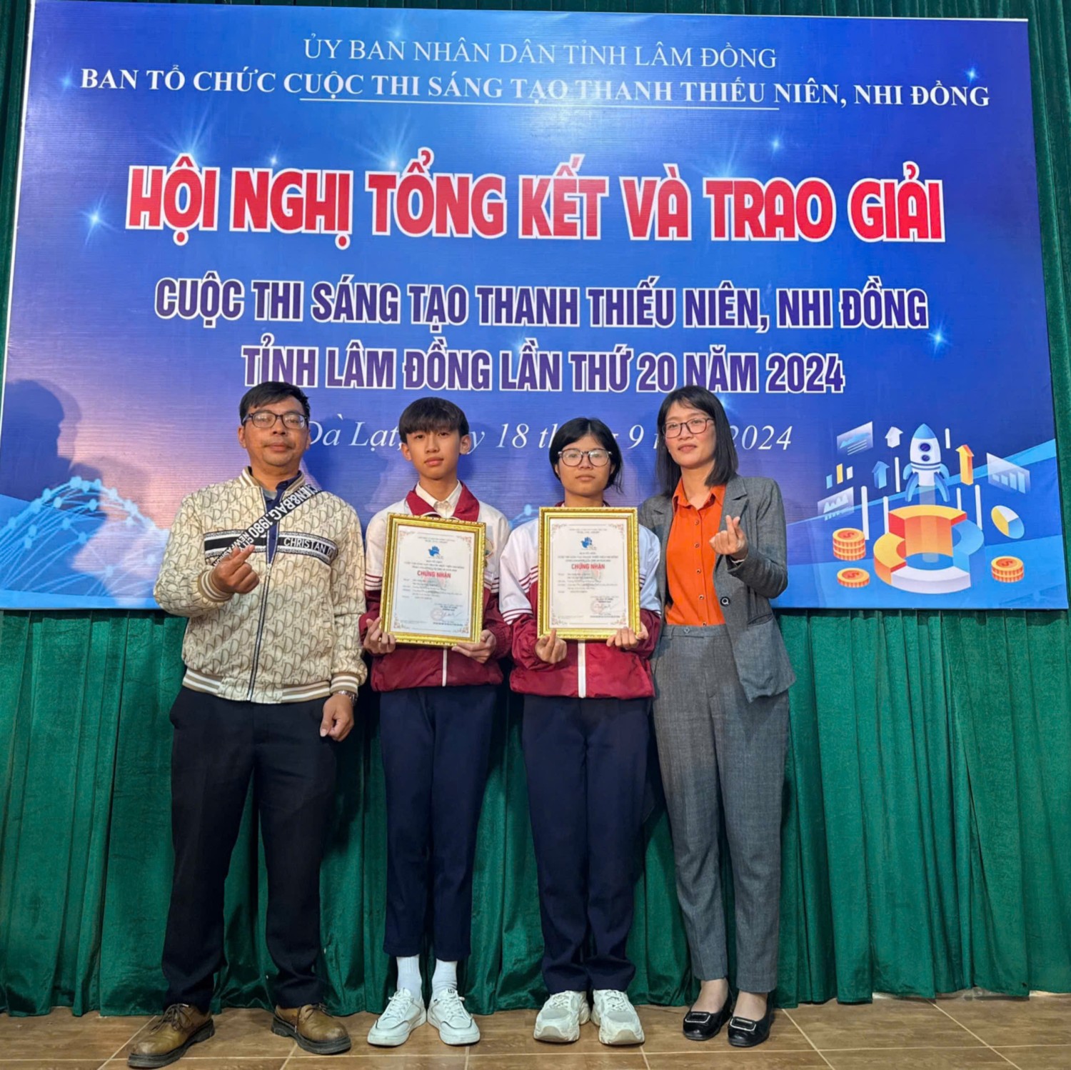 HỌC SINH TRƯỜNG THCS HÙNG VƯƠNG ĐẠT GIẢI TRONG CUỘC THI SÁNG TẠO THANH THIẾU NIÊN, NHI ĐỒNG TỈNH LÂM ĐỒNG LẦN THỨ 20 NĂM 2024